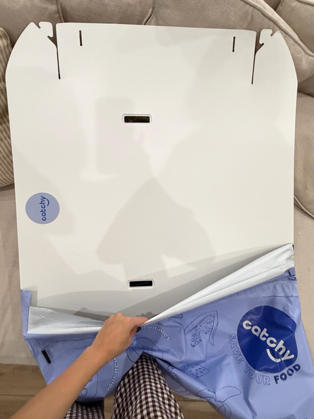 White catchy for Stokke Tripp trapp highchair